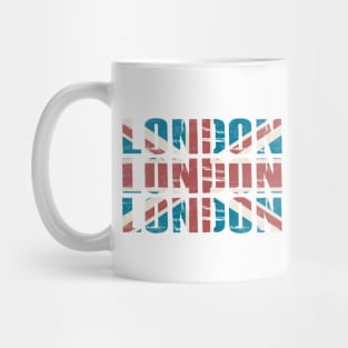 UK Proud - London Vintage Union Jack Mug